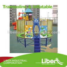 Kids outdoor gymnastic trampoline equipment LE.BC.014